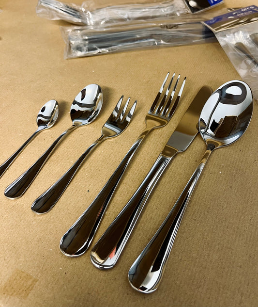 Pure Stainless Steel Cutlery Set 36 pcs for 6 People