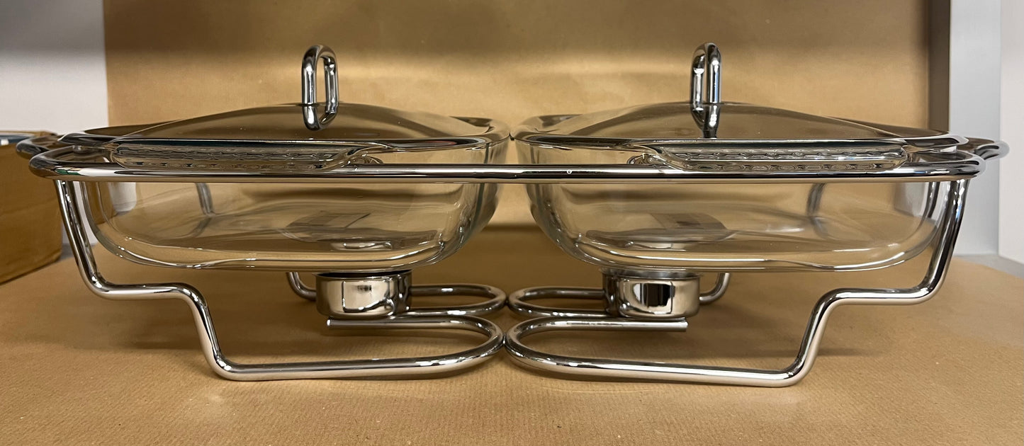 Food Warmer - Double Rectangle 2x1.5L