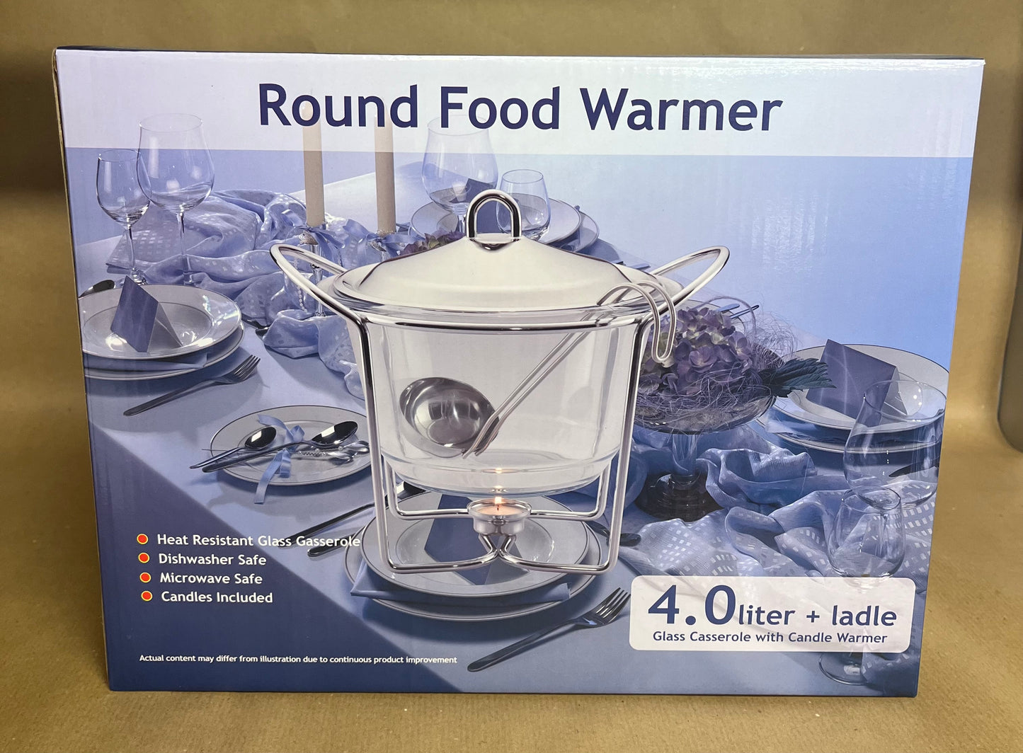 Food Warmer - Round 4L