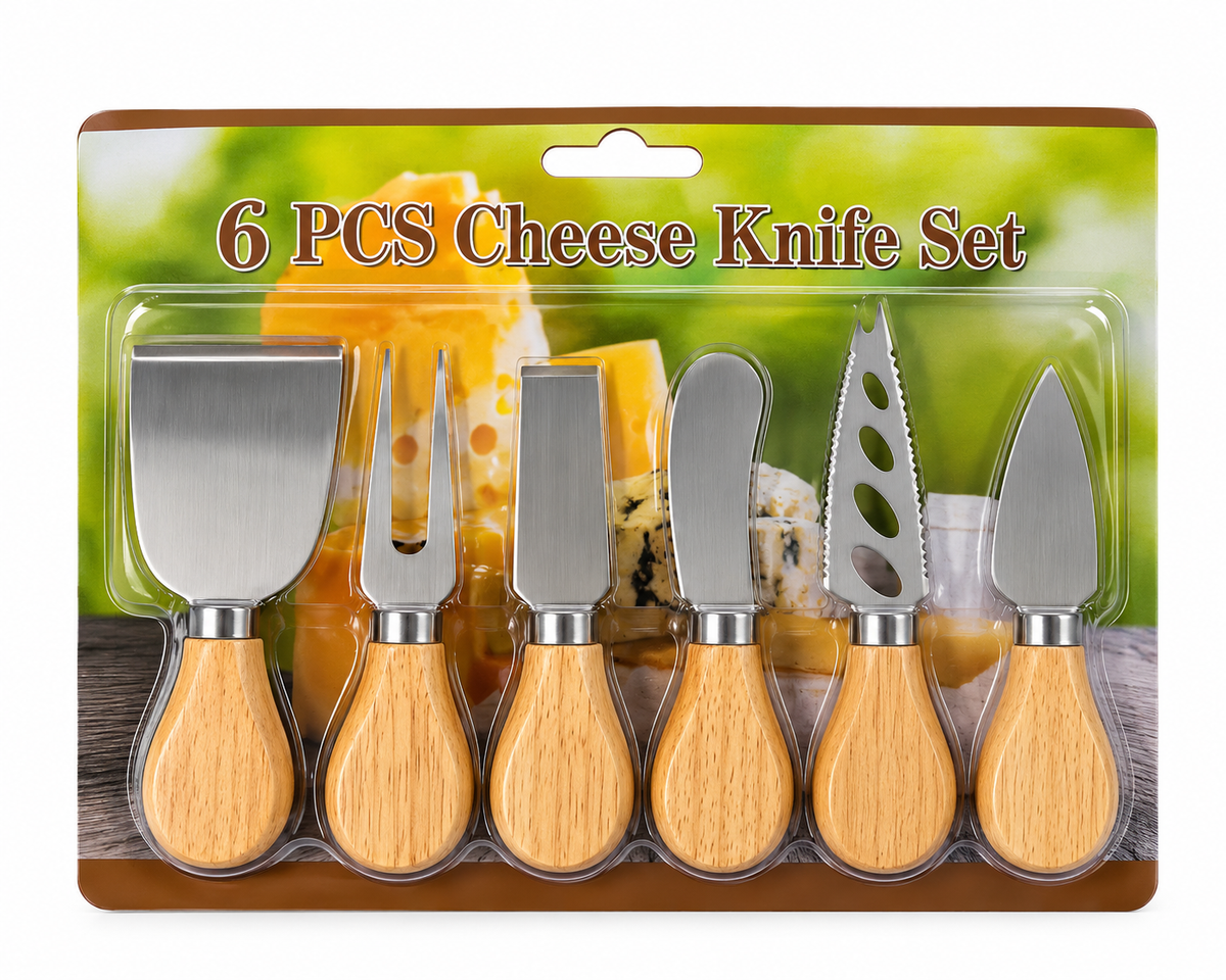 Cheese knives 6pcs - s97