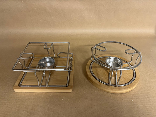 Food Warmer Stand - Round & Square