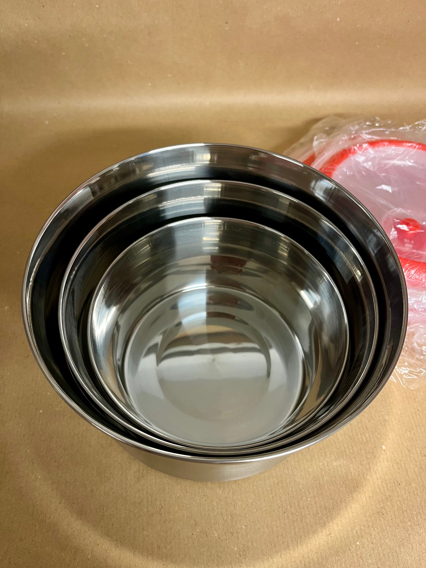 Stainless Steel Food Storage (pack of 3)