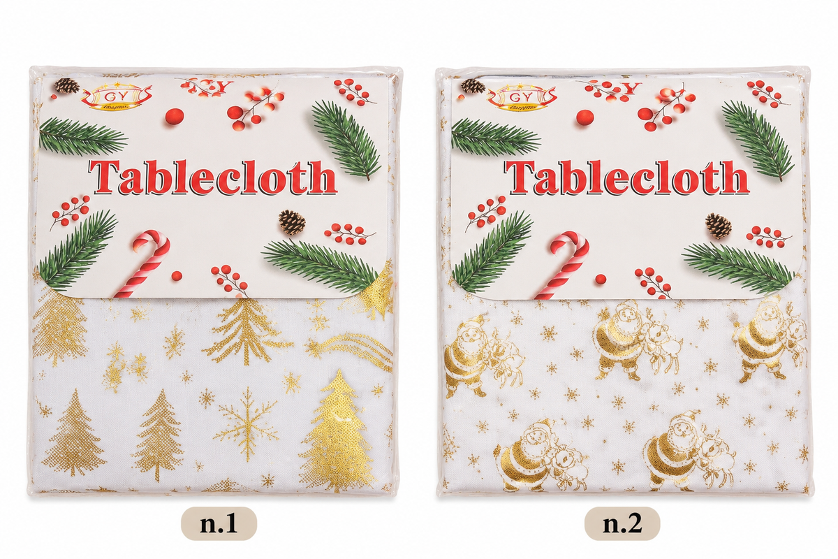 Tablecloth Gold pattern Christmas Edition