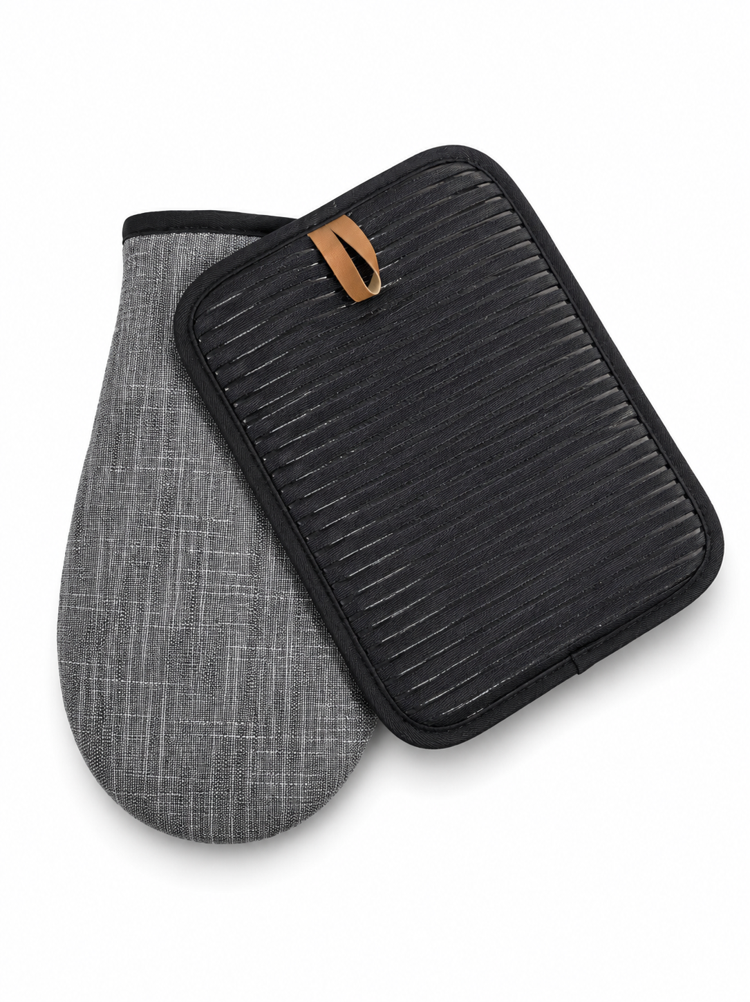 Ribbed Grip Oven Glove Set 2pcs S-1004