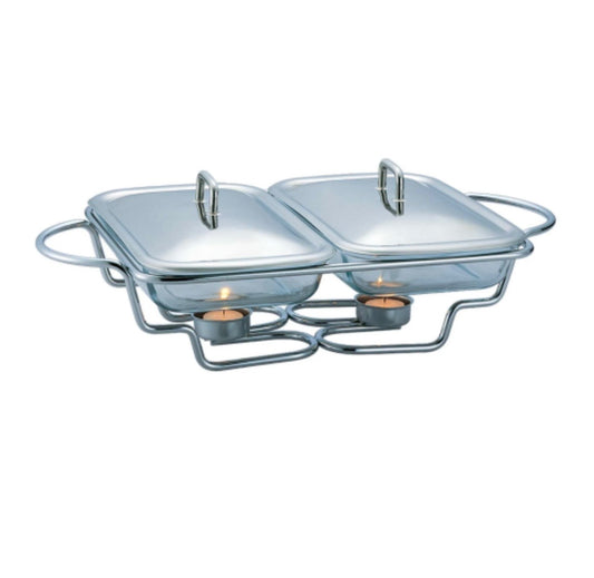 Food Warmer - Double Rectangle 2x1.5L