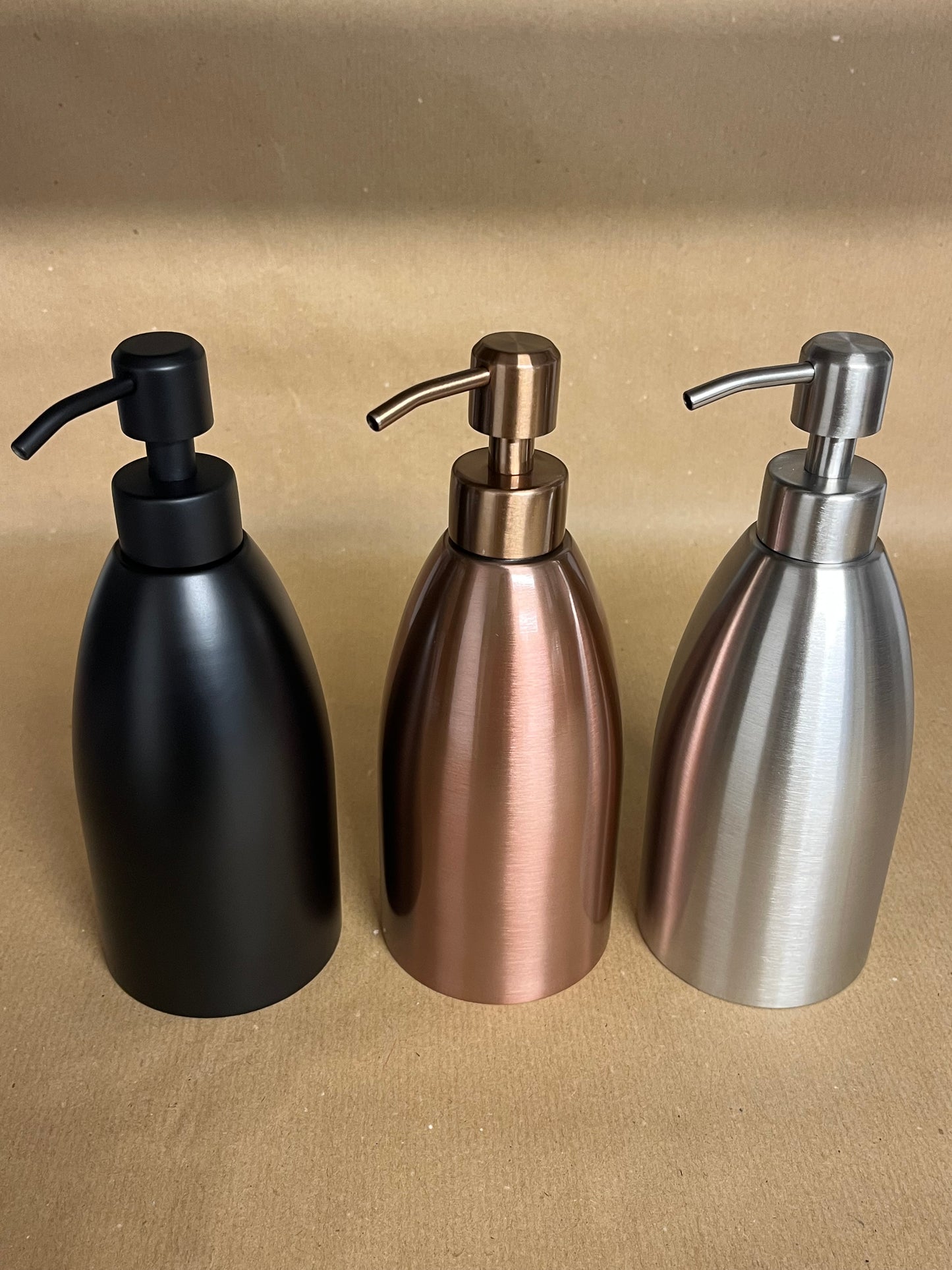 Stainless Steel Soap Dispenser (Refillable)