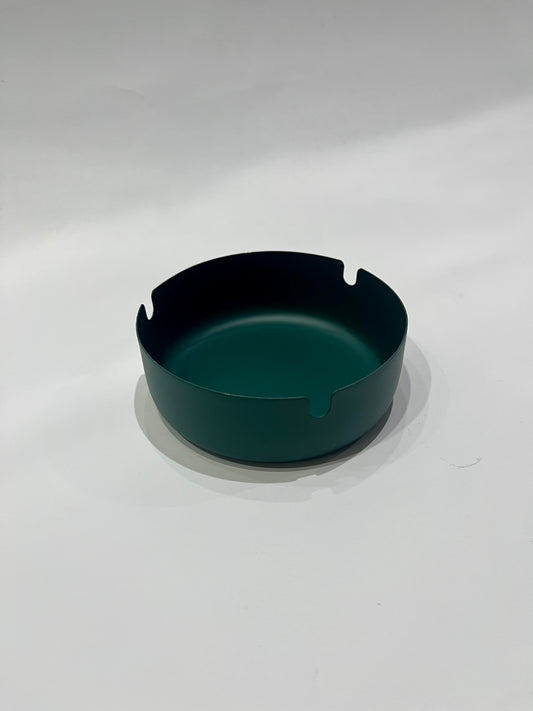 Metal Ashtray - Green