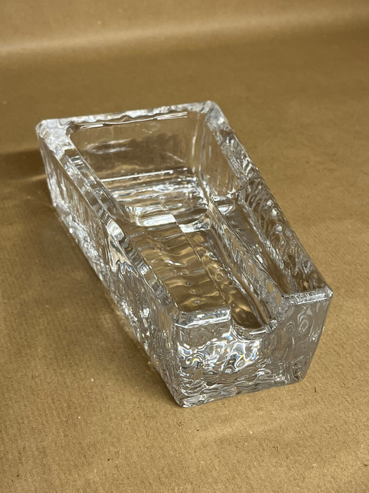 Glass Cigar Ashtray - 18cm
