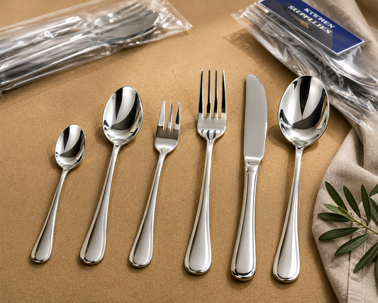 Pure Stainless Steel Cutlery Set 36 pcs for 6 People
