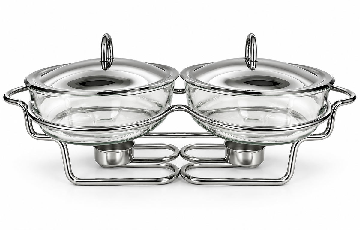 Food Warmer - Double Oval 2x1.5L