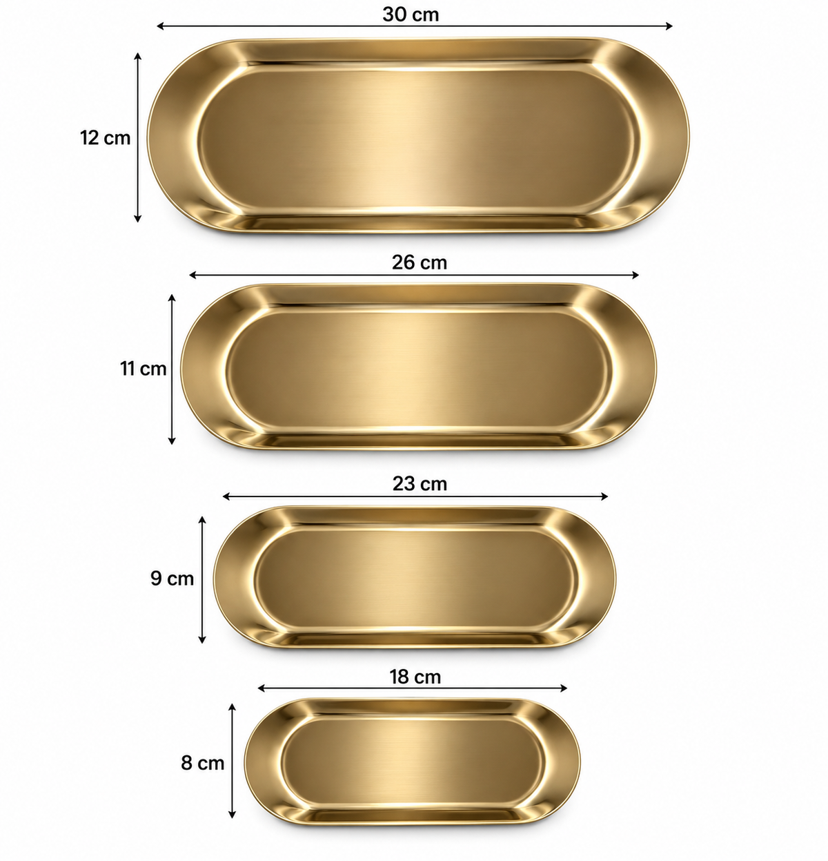 Serving Plates 4pcs