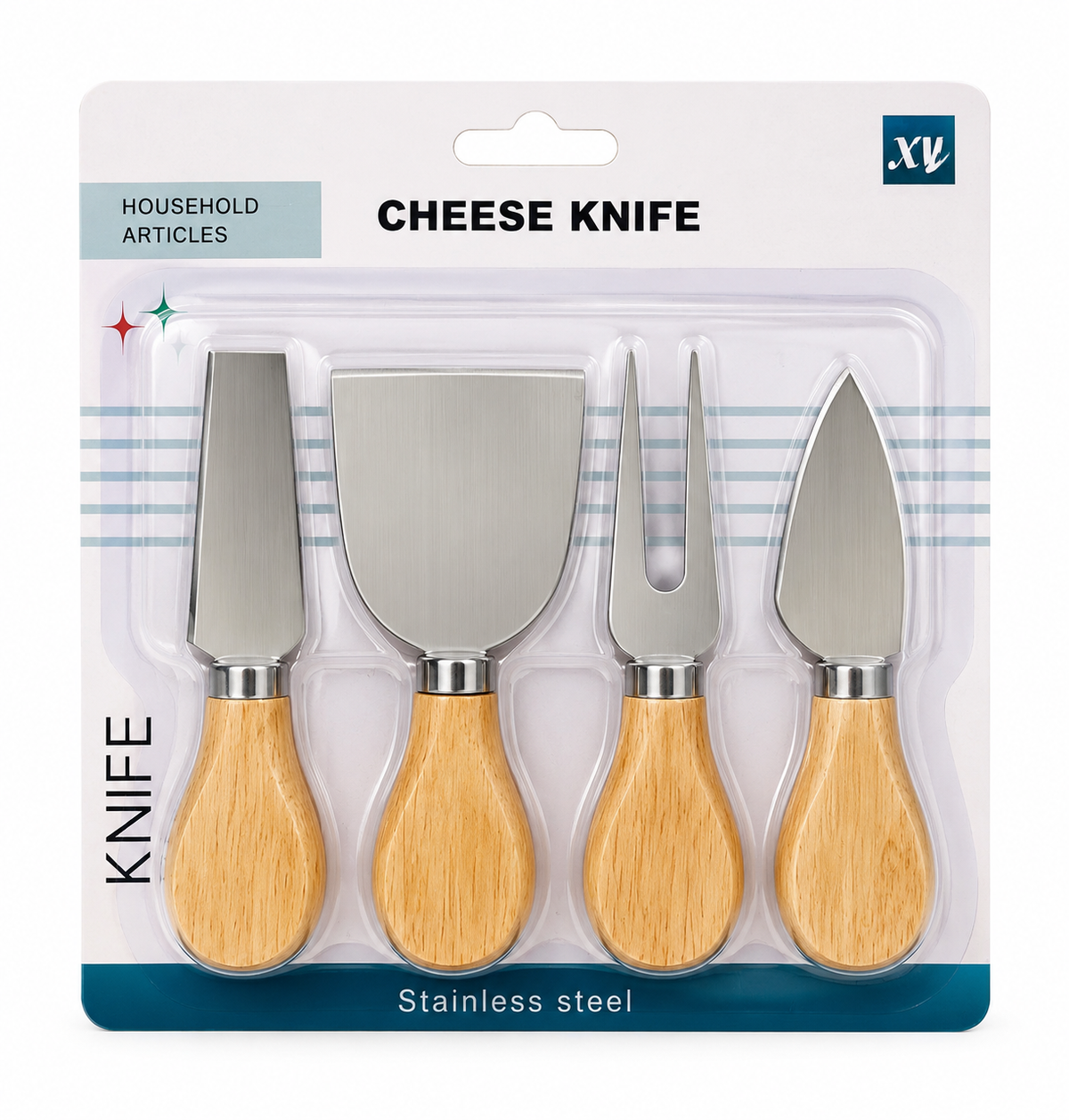 Cheese knives 4pcs - s96