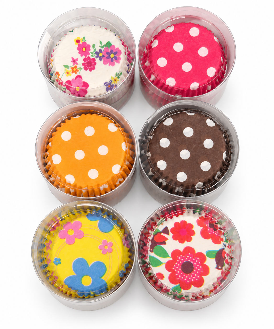 Cupcake Paper Cups - 6pcs - 100each - 8cm