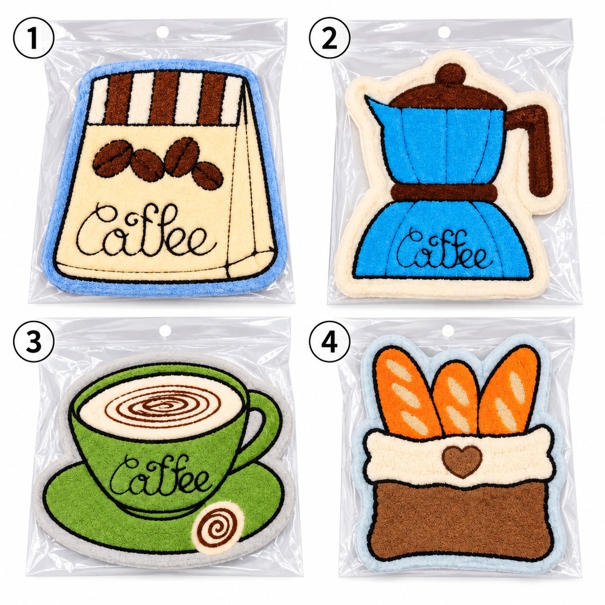 Cotton Hand Towel - Coffee Edition T493