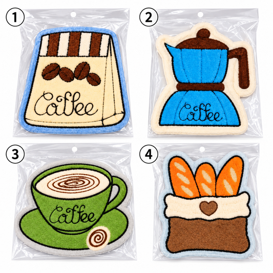 Cotton Hand Towel - Coffee Edition T493