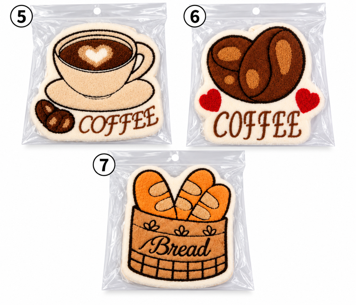 Cotton Hand Towel - Coffee Edition T493